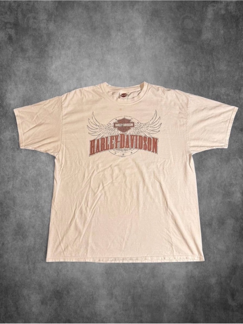 Harley Davidson white t-shirt